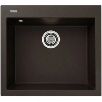 Мийка кухонна   Adamant   UNIVER 560х500х200 коричневий -05