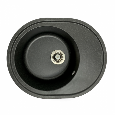 Мийка кухонна   Adamant VAST 610х495х200 графіт -13