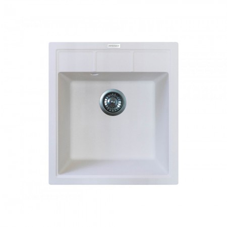  Мойка кухонная Adamant BRICK 460х515х200 белый -01