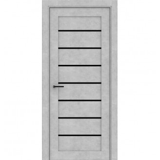 Дверне полотно Верона Бетон сірий, Графіт. 600 х 2000