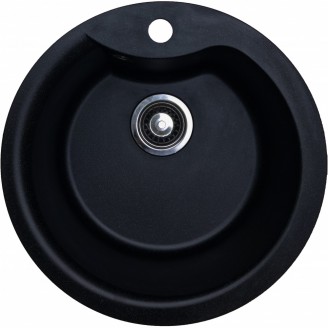  Мойка кухонная  Adamant WAVE 485х210 антрацит -15