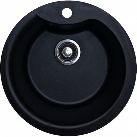  Мойка кухонная  Adamant WAVE 485х210 антрацит -15