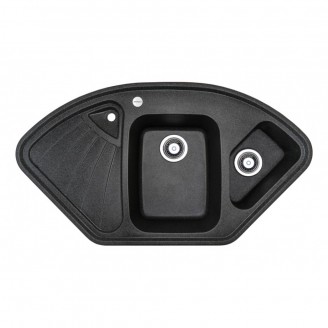 Мийка кухонна   Adamant   CONSENSUS 1045х575х190  графіт -13