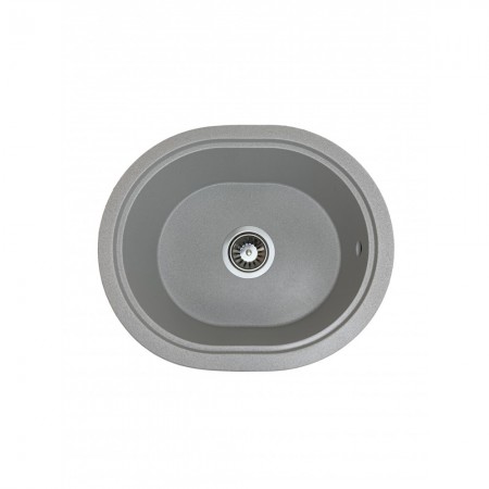  Мойка кухонная Adamant CIRCUM 500х425х180 светло-серый 09