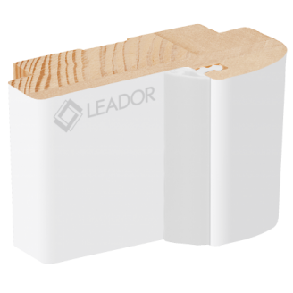 Коробка с уплотнителем Дерево+МДФ Leador в ассортименте 90х38х2070