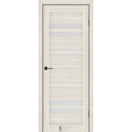  Дверное полотно Комфорт (900х2000, Дуб Гималайский, Сатин белый)
