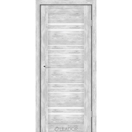 Дверне полотно   ANDORA 600 х 2000, Клен Роял, Сатин білий