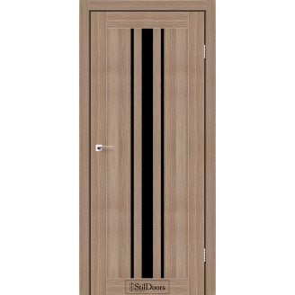  Дверное полотно Arizona цвет Ольха классическая Стекло BLK 60