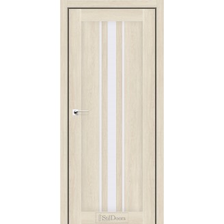 Дверне полотно Arizona колір Атлантік крем Скло Сатин 60