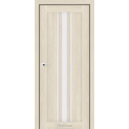 Дверне полотно Arizona колір Атлантік крем Скло Сатин 90