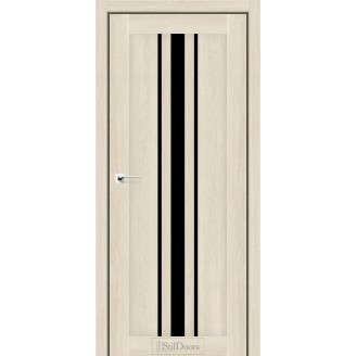 Дверне полотно Arizona колір Атлантік крем Скло BLK 60