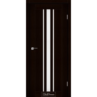 Дверне полотно Arizona колір Венге преміум Скло Сатин 60