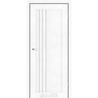 Дверное полотно BELLUNO 900х2000, Клен Белый, Сатин белый