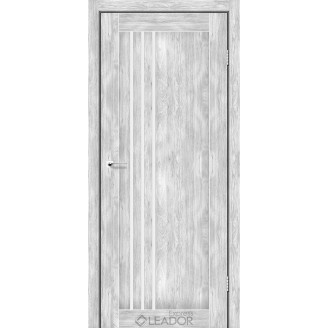 Дверне полотно   BELLUNO 800 х 2000, Клен Роял, Сатин білий
