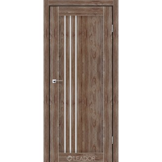 Дверное полотно BELLUNO 900 х 2000, Клен Рубрум, Сатин белый