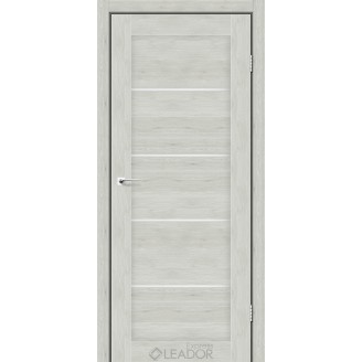 Дверне полотно   GARDA 600 х 2000, Клен Айс, Сатин білий