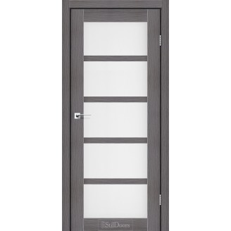 Дверное полотно Hamlet цвет Дрем уд Стекло Сатин 60