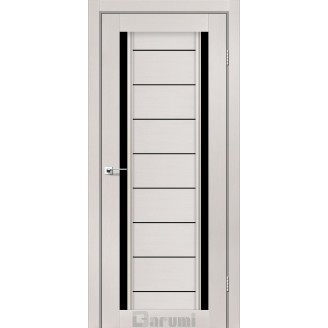  Дверное полотно Madrid дуб ольс Стекло черное 70