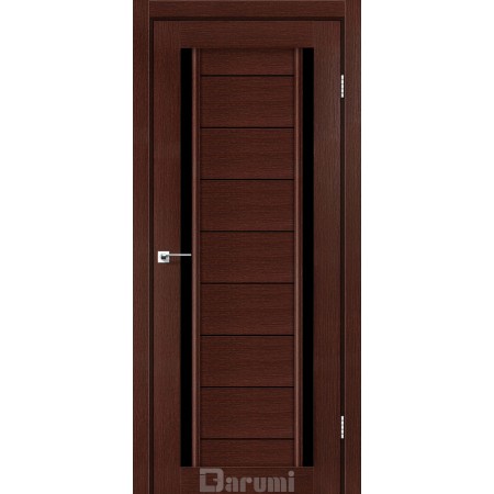 Дверне полотно Madrid венге панга Скло чорне 90