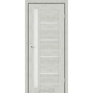 Дверное полотно RIM 900х2000, Клен Айс, Сатин белый