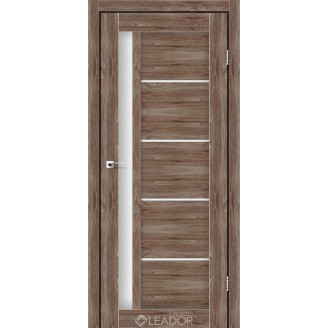  Дверное полотно RIM 800х2000, Клен Рубрун, Сатин белый