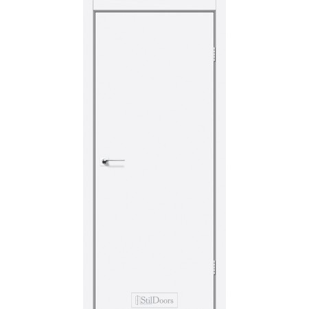  Дверное полотно Simple-Loft 01 цвет Белый супермат Renolit - Глухое 60