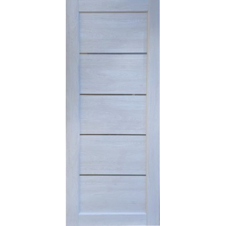  Дверное полотно Вена (700 х 2000, Бук Шале, Сатин белый)