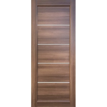  Дверное полотно Вена (700 х 2000, Ольха Итальянская, Сатин белый)