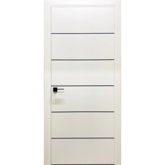  Дверне полотно Молдинг_5  колір білий фарбовані 60