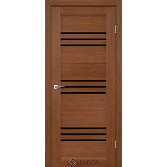  Дверное полотно Sonava Цвет Браун Стекло черное 60