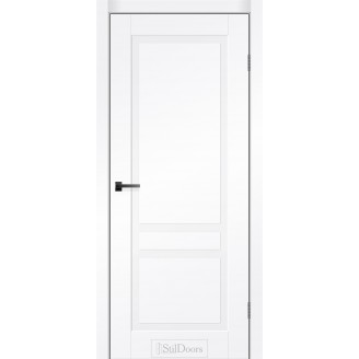 Дверне полотно Diamond колір Біла емаль фарбована 60