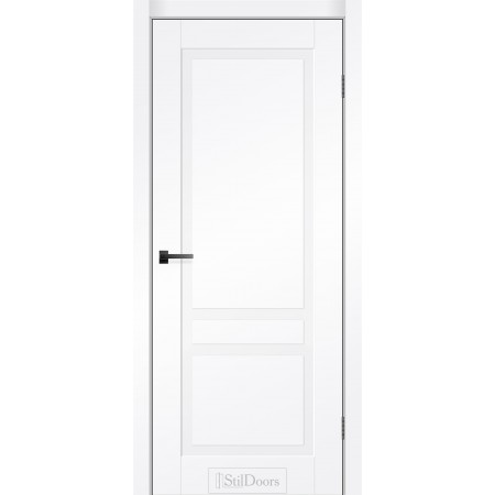 Дверне полотно Diamond колір Біла емаль фарбована 90