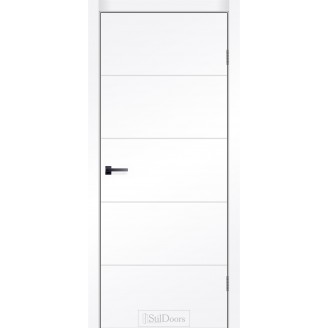 Дверне полотно Elegante колір Біла емаль фарбована 60