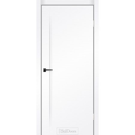 Дверне полотно Fargo колір Біла емаль фарбована 90