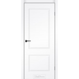 Дверне полотно Grazia колір Біла емаль фарбована (трьохконтурне фрезерування) 60