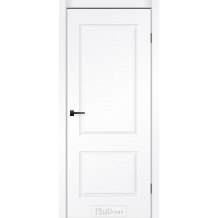 Дверне полотно Grazia колір Біла емаль фарбована (трьохконтурне фрезерування) 70