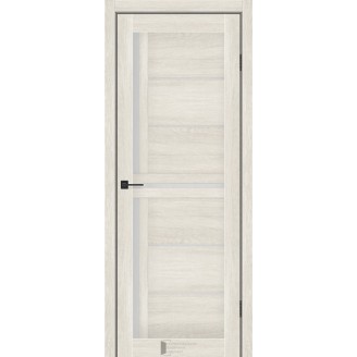 Дверне полотно Вікторія (600 х 2000, Дуб Гімалайський, Сатин білий)